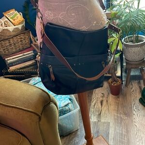 The sac leather crossbody